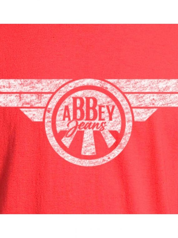 camiseta de manga corta unisex super abbey