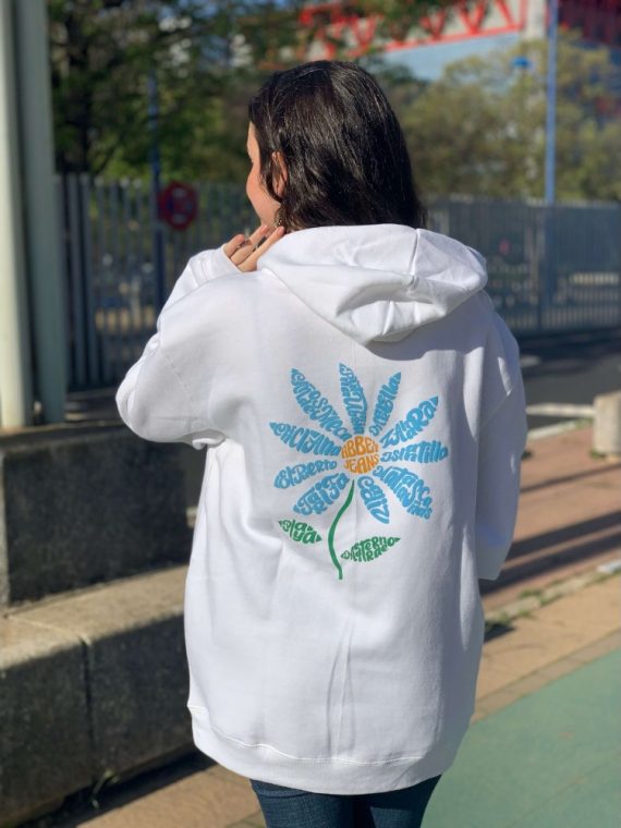 sudadera flowers