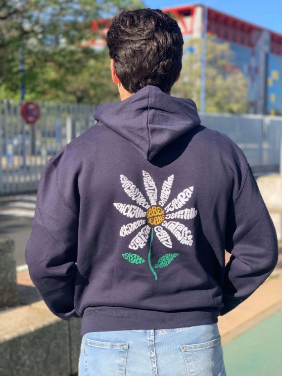 sudadera flowers