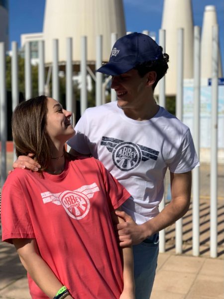 camiseta de manga corta unisex super abbey